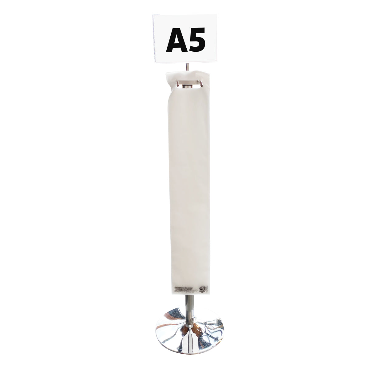 Luxe paraplutas houder - Chroom