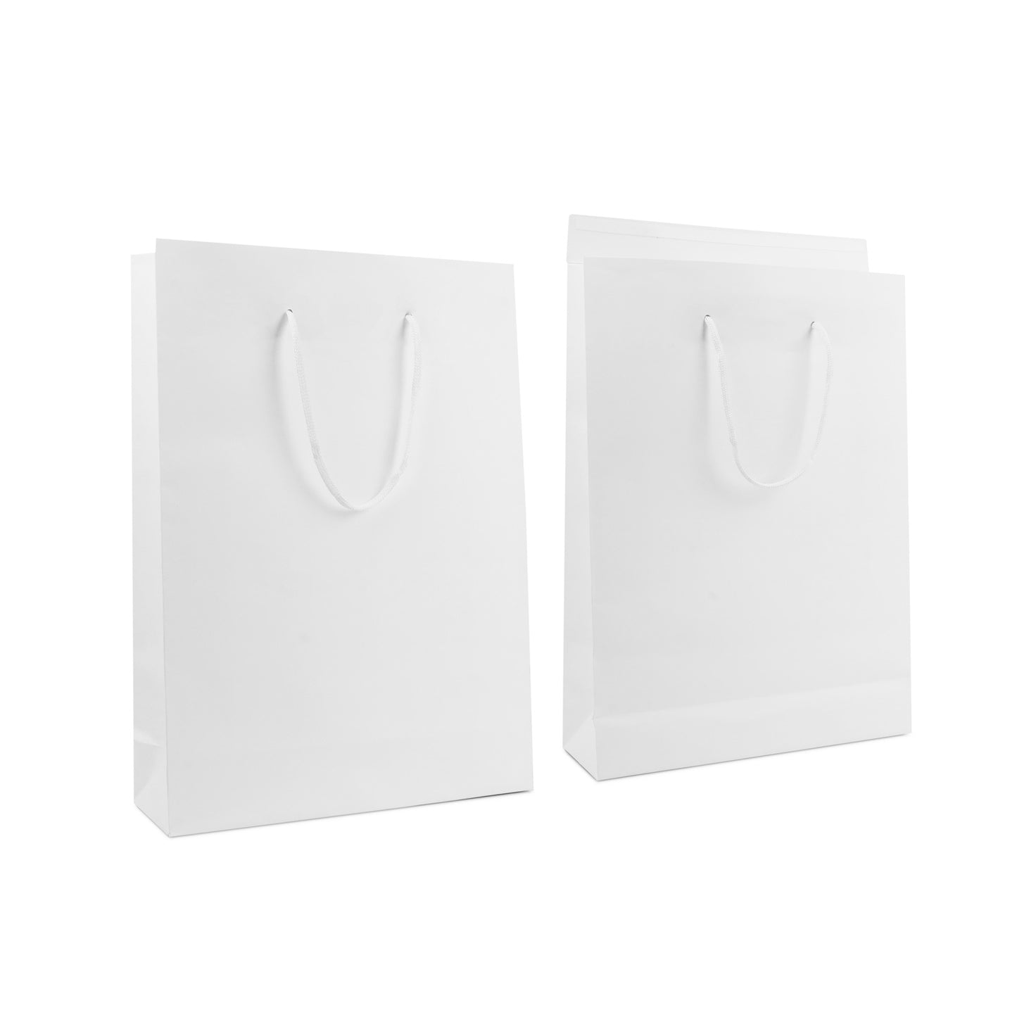 Luxe papieren tassen met klep