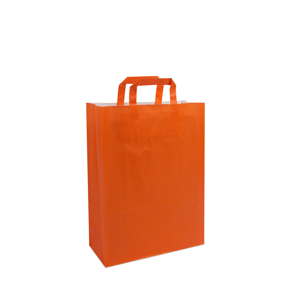 Low price papieren tassen met platte lussen