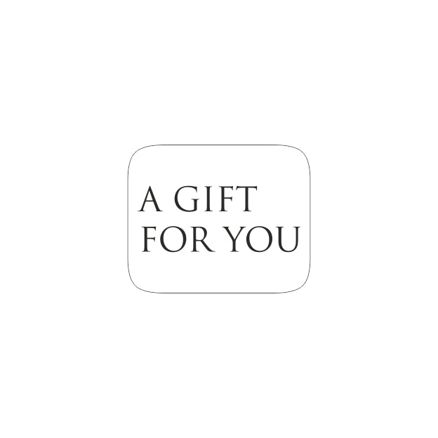 Etiketten opdruk A gift for you