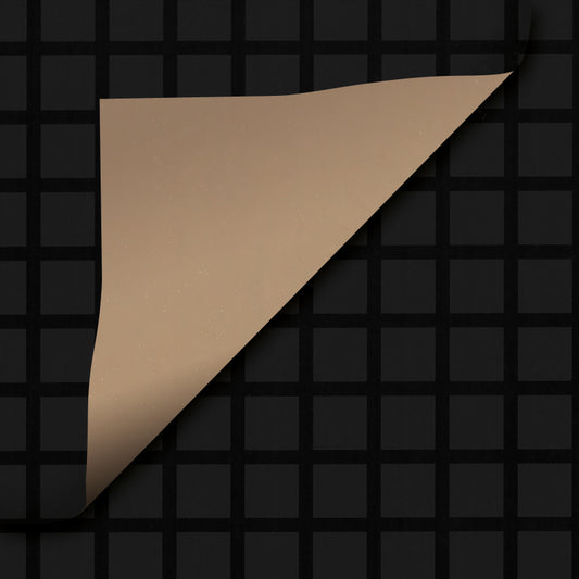 Gecoat inpakpapier - Blok dessin