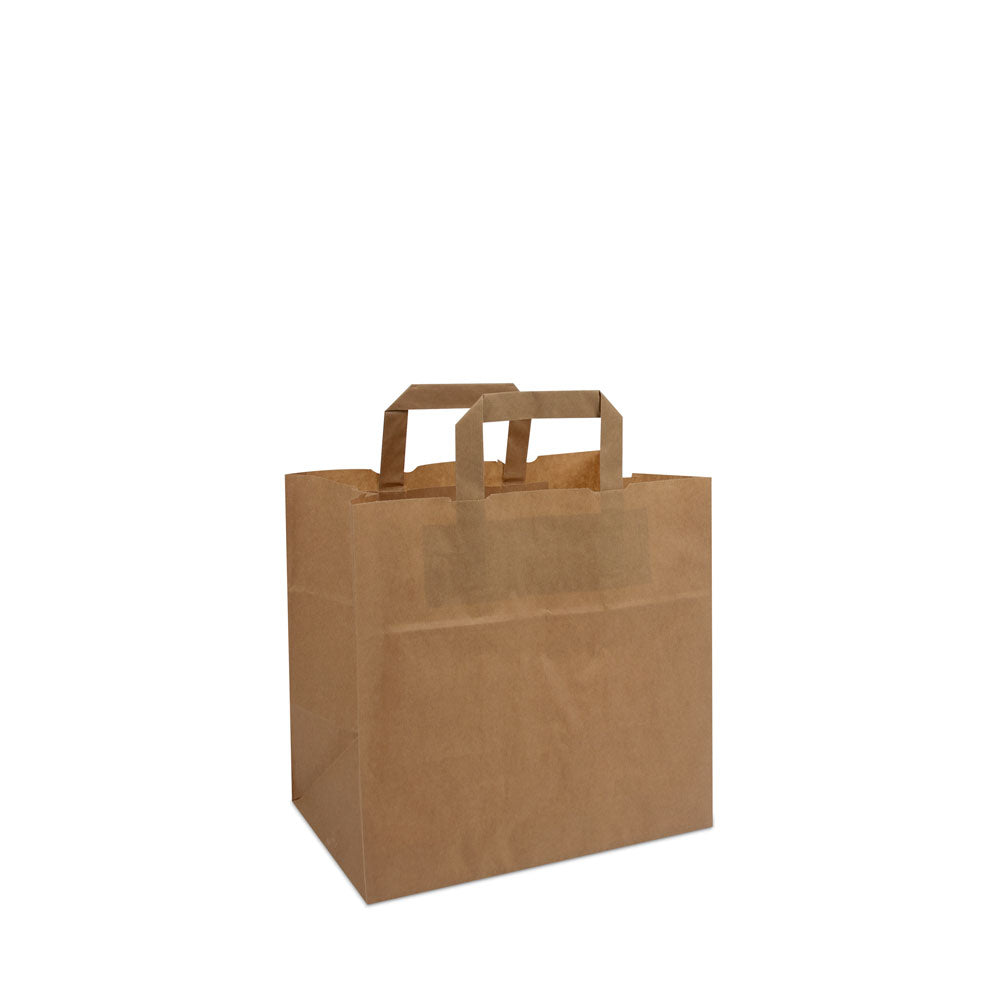 Low price papieren tassen met platte lussen