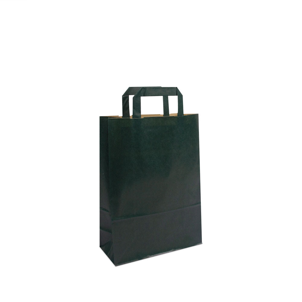 Low price papieren tassen met platte lussen