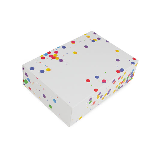 Confetti magneetdozen materiaal Kraft