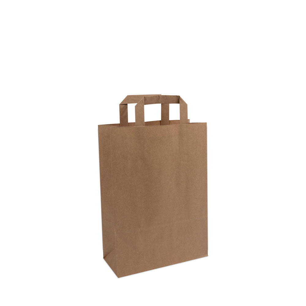 Low price papieren tassen met platte lussen