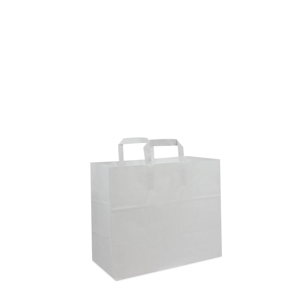 Low price papieren tassen met platte lussen