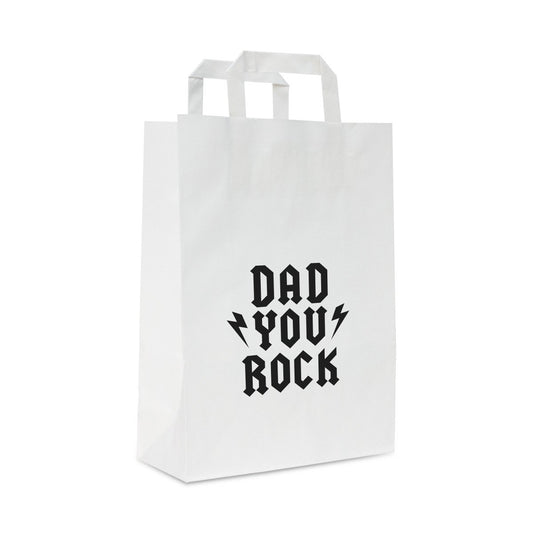 Papieren Vaderdag tassen - Dad you rock