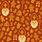 Sinterklaas inpakpapier - D006